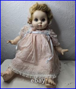 1970s Madame Alexander 19 Baby Doll Original Outfits Set Of Twin With Clothes