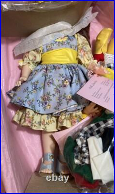 1994 Madame Alexander Seasonal Playset WINTER RAIN & SUMMER SKIES 14 Dolls NEW