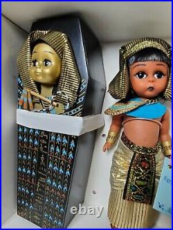 1998 MADAME ALEXANDER EGYPT with SARCOPHAGUS #24110 DOLL SET Box