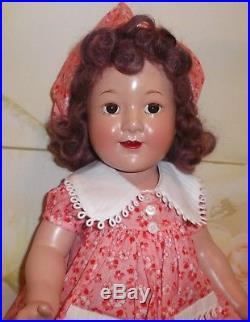 19 JANE WITHERS Madame Alexander COMPOSITION Doll 30's era Child Actress
