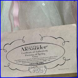 2001 Madame Alexander 21 CISSY Doll Promise Of Spring LE 74/500 31235