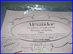 2001 Madame Alexander 21 CISSY Doll Promise Of Spring Modern Limited Edition