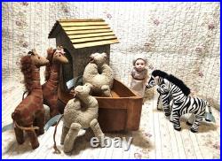2002 Madame Alexander 8 Noah's Ark 33155 set Noah, Giraffes, Zebras, Camels