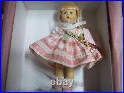 2003 Madame Alexander Doll Wooden Wendy NRFB withCOA