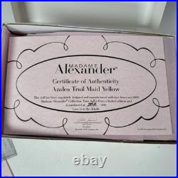 2004 Madame Alexander 35627 Azalea Trail Maid YELLOW Dress Limited Edition #262