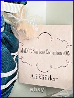 2005 Madame Alexander Club Convention Doll 8 Miss California New in Box LE 275