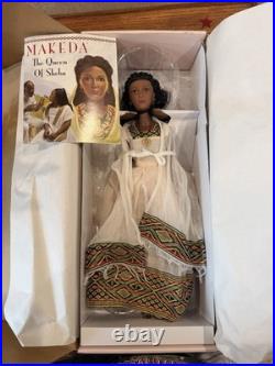 2006 Madame Alexander Ethidolls 15 Makeda Queen Of Sheba Doll W Box & Book