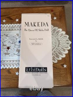 2006 Madame Alexander Ethidolls 15 Makeda Queen Of Sheba Doll W Box & Book