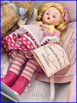 2011 Madame Alexander GOLDILOCKS THREE BEARS 8 Cissette Doll #61735 MINT With COA