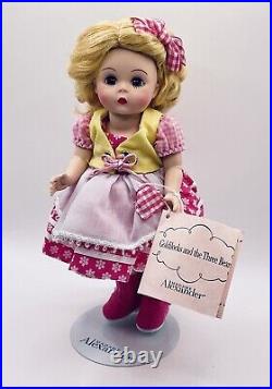 2011 Madame Alexander GOLDILOCKS THREE BEARS 8 Cissette Doll #61735 MINT With COA