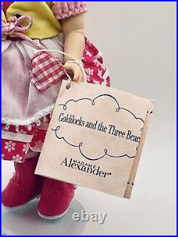 2011 Madame Alexander GOLDILOCKS THREE BEARS 8 Cissette Doll #61735 MINT With COA