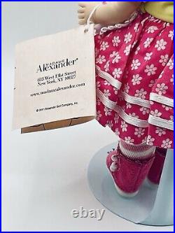 2011 Madame Alexander GOLDILOCKS THREE BEARS 8 Cissette Doll #61735 MINT With COA