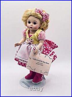 2011 Madame Alexander GOLDILOCKS THREE BEARS 8 Cissette Doll #61735 MINT With COA