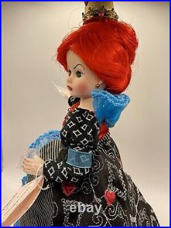 2011 Madame Alexander QUEEN OF HEARTS Cissette 10 Doll #61725 MINT With Stand