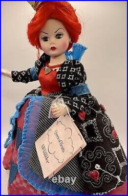2011 Madame Alexander QUEEN OF HEARTS Cissette 10 Doll #61725 MINT With Stand