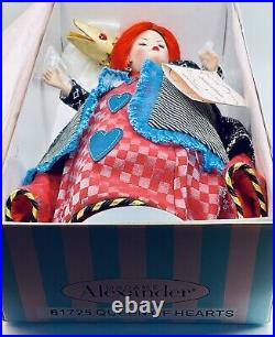 2011 Madame Alexander QUEEN OF HEARTS Cissette 10 Doll #61725 MINT With Stand