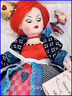 2011 Madame Alexander QUEEN OF HEARTS Cissette 10 Doll #61725 MINT With Stand