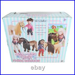 2013 Madame Alexander Girlz Riding Academy Brunette Cowgirl, 18 In. (NewithSealed)