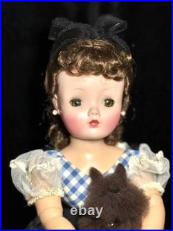 20 Vintage 1955 Brunette Cissy in HTF Dorothy Dress withToto & Extras