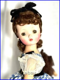 20 Vintage 1955 Brunette Cissy in HTF Dorothy Dress withToto & Extras