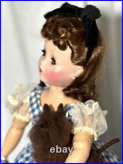 20 Vintage 1955 Brunette Cissy in HTF Dorothy Dress withToto & Extras