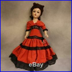 21 Madame Alexander Carmen Portrait doll Composition 1938,1946 Original clothes
