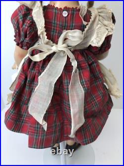 24 Antique Vintage Madame Alexander Mcguffey Anna All Original Compo Doll #ME