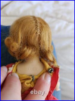 2 1950's Vintage Madame Alexander Dolls Lot, Ginny Wardrobe, Clothes, Accessory