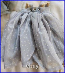 2 1950's Vintage Madame Alexander Dolls Lot, Ginny Wardrobe, Clothes, Accessory