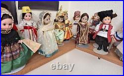 36 Madame Alexander 8 inch Vintage Dolls LOT / Collection