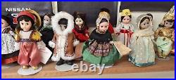 36 Madame Alexander 8 inch Vintage Dolls LOT / Collection