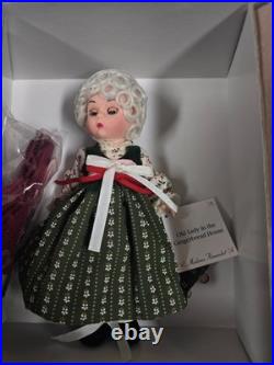 3 Madame Alexander Dolls NRFB Old Lady In House, Purple Sparkle, Teddy & Me MIB