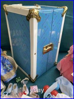 4 1990's Madame Alexander 8 Dolls Enchanted Storyland Americana Trunk Lot