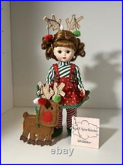 51860 Madame Alexander Doll In Box 8 Sugar N' Spice Reindeer Retired