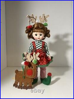 51860 Madame Alexander Doll In Box 8 Sugar N' Spice Reindeer Retired