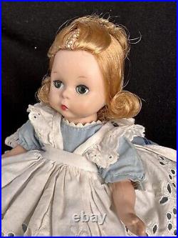 590 / 1956 Alice In Wonderland Wendy 8 Madame Alexander Kins Doll Eyelet