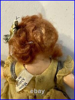 7 Vintage Original Madame Alexander Doll WithOriginal Dress