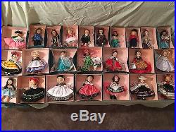 8 Madame Alexander Dolls From Other Countries