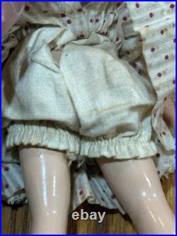 9 ANTIQUE MADAME ALEXANDER DOLL McGUFFEY ANA COMPOSITION ALL ORIGINAL
