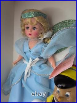 9 Madame Alexander Doll Cissette Blue Fairy & Pinocchio 31760 Disney NRFB