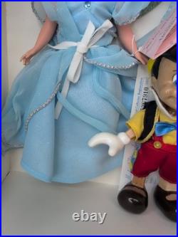 9 Madame Alexander Doll Cissette Blue Fairy & Pinocchio 31760 Disney NRFB