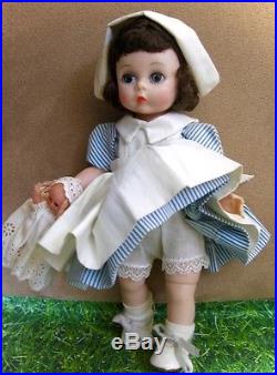 Adorable Vintage Hard Plastic Wendy Kins Nurse Doll #460 By Madame Alexander