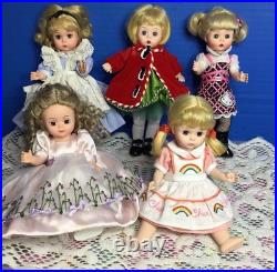 A Lot Of 5 Madame Alexander Dolls 8