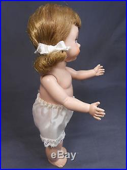 Absolutely Adorable Vintage Madame Alexander Kins Strung Doll with Side Bunches