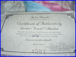 Alexander 21 Cissy Doll JACKIE KENNEDY TRAVEL COLLECTION LE 74/2500