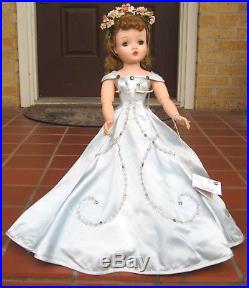 Alexander Cissy 2097-1955-Blue Satin Gown Child's Dream Comes True