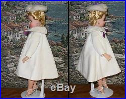 Alexander Vintage Elise Doll 15 16 Tall White Coat Pink Dress Chemise Rare