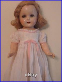 Antique Madame Alexander Princess Elizabeth Doll Composition Original Dress Nice