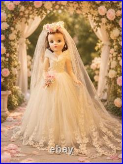 BEAUTIFUL 15 Madame Alexander Jointed Elise Bride Doll Circa 1957