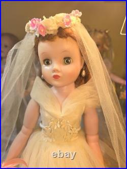 BEAUTIFUL 15 Madame Alexander Jointed Elise Bride Doll Circa 1957